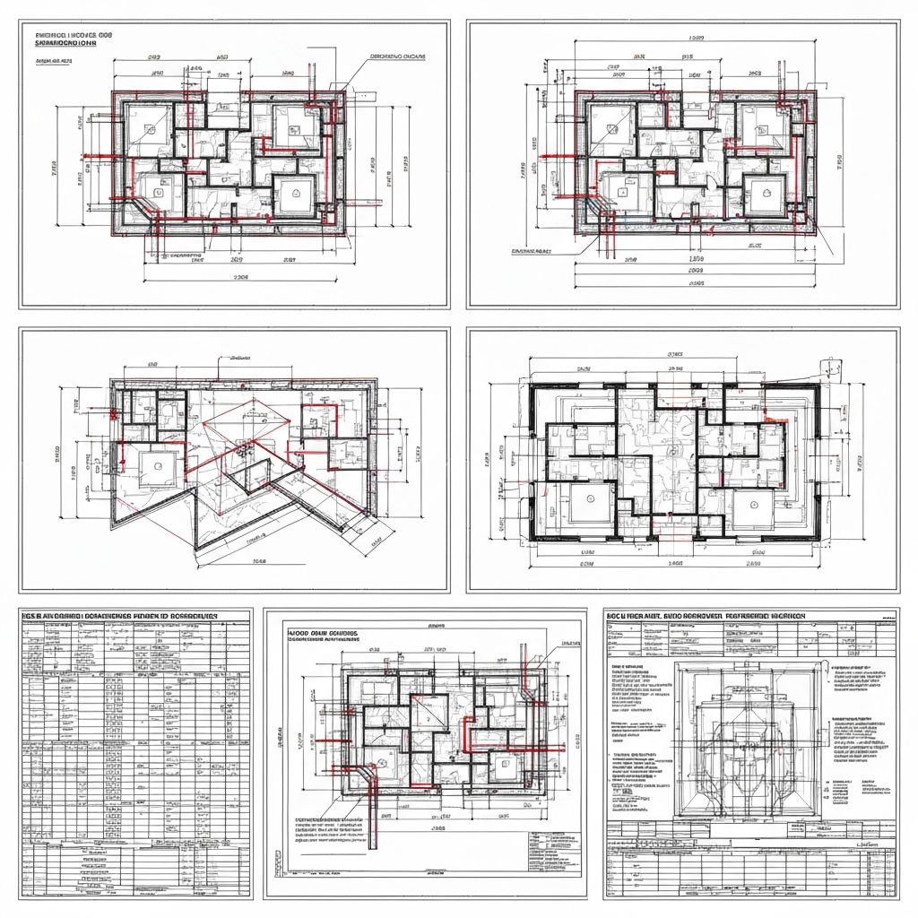 Planta Arquitetônica, Hidráulica e Elétrica